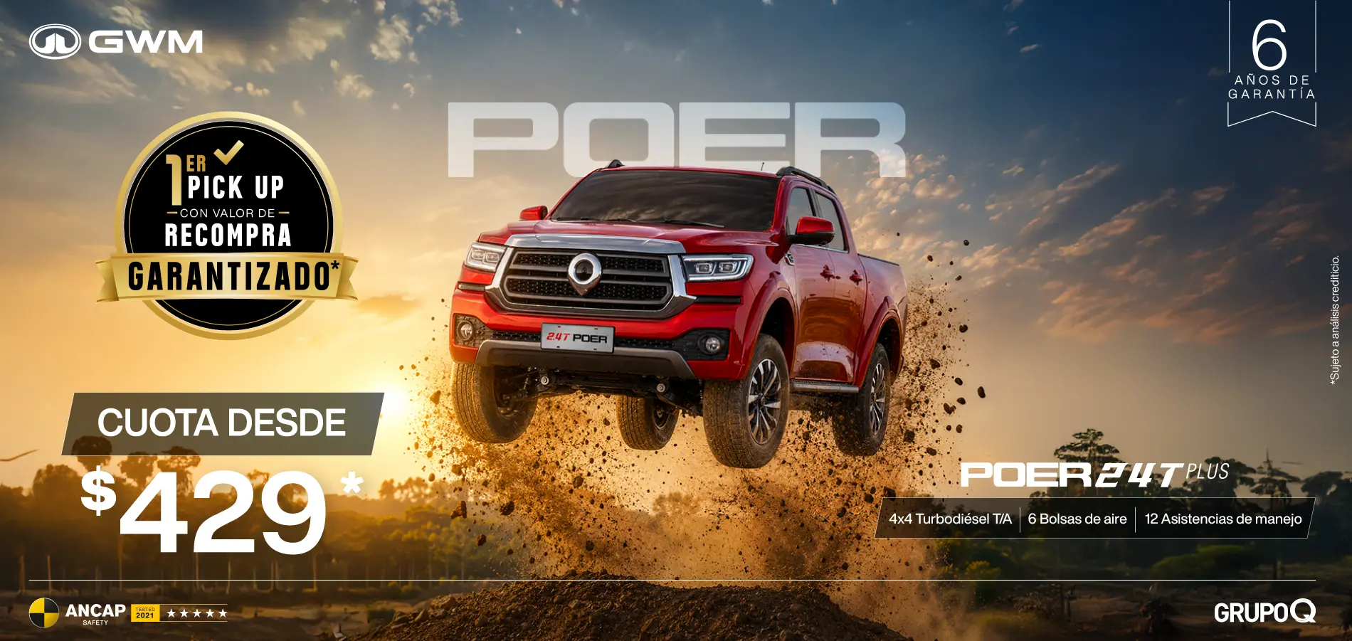 GWM - Poer Rojo - Grupo Q